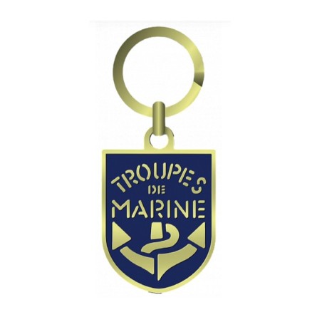 Porte-Clés métalique, Troupes de Marine