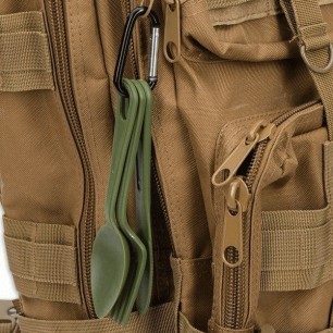 Couvert 3 pièces ultra-léger, cl : vert armée