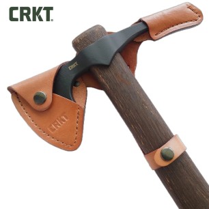 Hache polyvalante CRKT ODR + Fourreau cuir