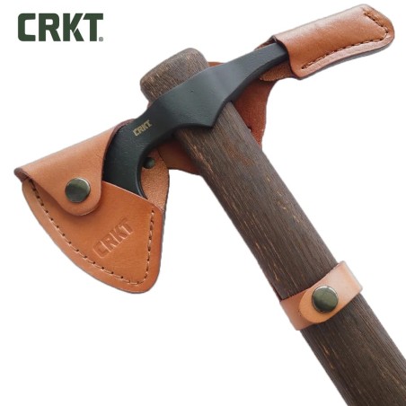 Hache polyvalante CRKT ODR + Fourreau cuir