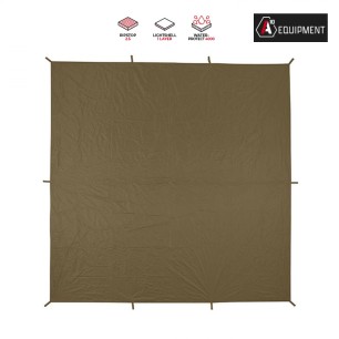 Bâche Terrain couleur unie Vert Olive, 3 x 3 m