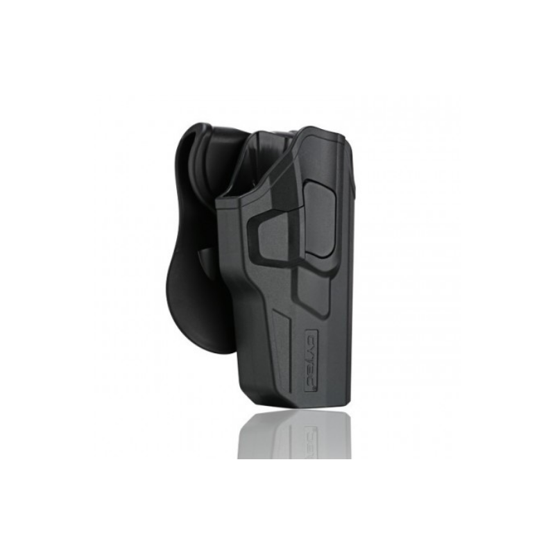 Holster Rigide pour Glock 17, 22, 31 GEN (1, 2, 3, 4, 5) - Noir
