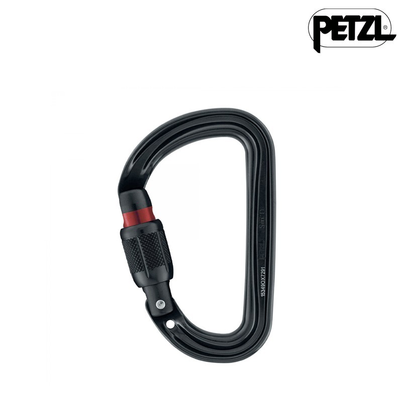Mousqueton PETZL Ultra-léger Sm'D à Verrouillage Screw-Lock Mousqueton PETZL Ultra-léger Sm'D à Verrouillage Screw-Lock