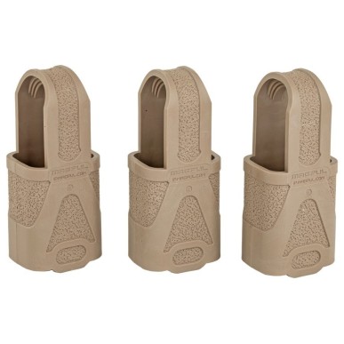 Lot de 3 tirettes Magpul Original pour chargeur 9mm - couleur coyote