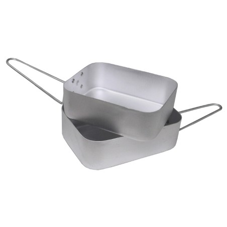 Gamelles militaires compactes en aluminium
