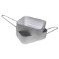 Gamelles militaires compactes en aluminium Gamelles militaires compactes en aluminium