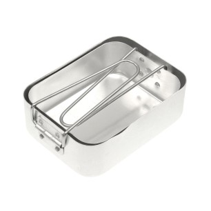 Gamelles militaires compactes en aluminium