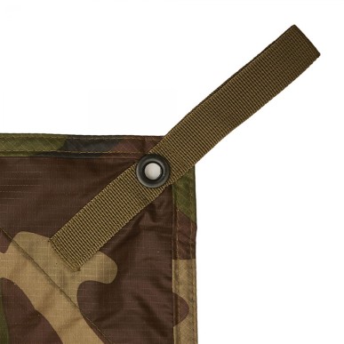 Bâche Terrain militaire Camouflage armée FR, 3 x 3 m