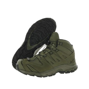 Chaussures Salomon XA Forces Mid GTX - Vert (destock - petites tailles 37-38)