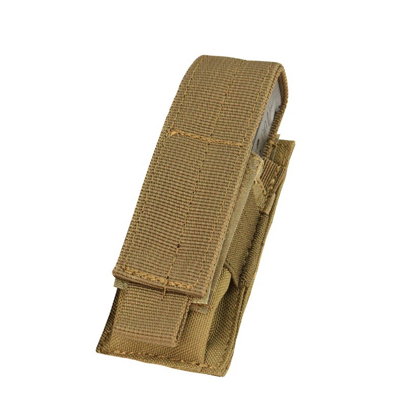 Porte-chargeur simple 9mm, couleur coyote Porte-chargeur simple 9mm, couleur coyote