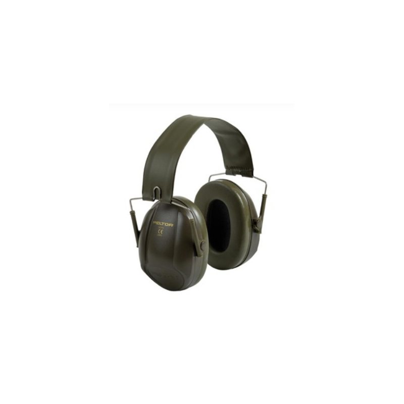 Casque compact Anti-Bruit Peltor - Vert militaire Casque compact Anti-Bruit Peltor - Vert militaire