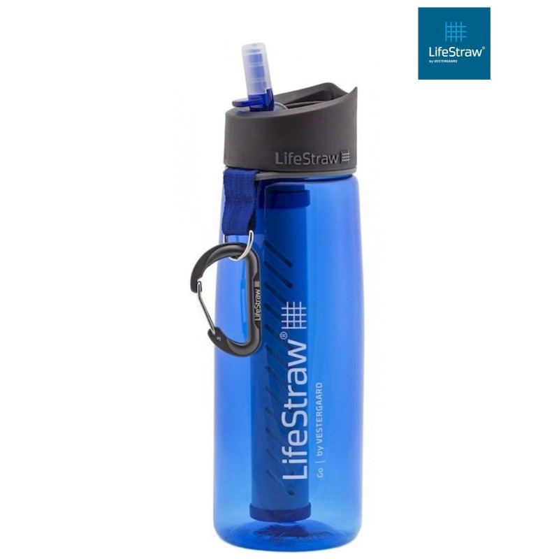 Gourde filtre à eau Lifestraw Go 2 Tritan, cl : bleu royal Gourde filtre à eau Lifestraw Go 2 Tritan, cl : bleu royal