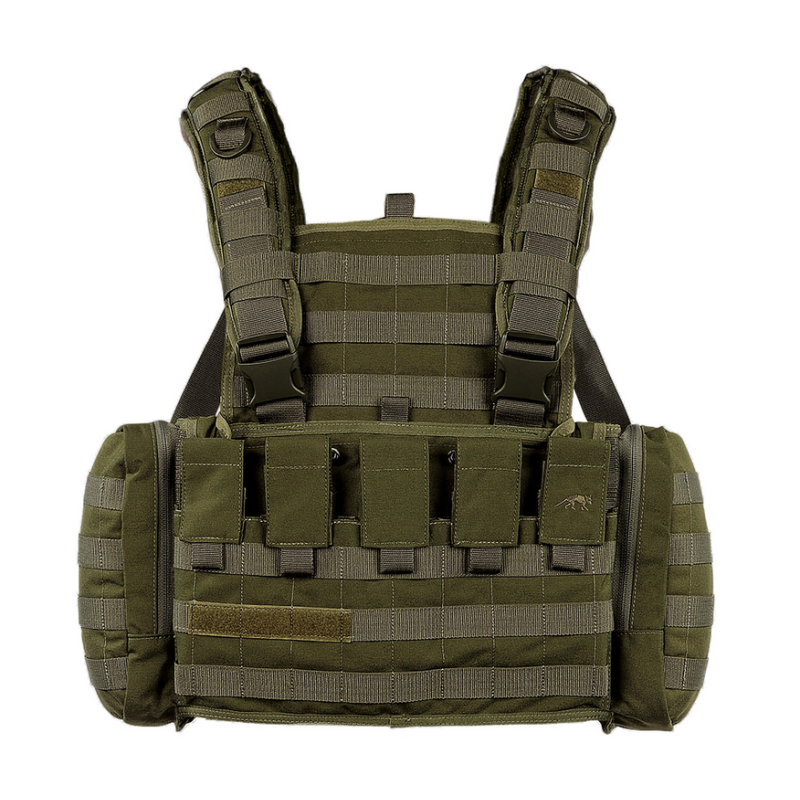 Chest Rig Tasmanian Tiger MKII M4, couleur vert armée