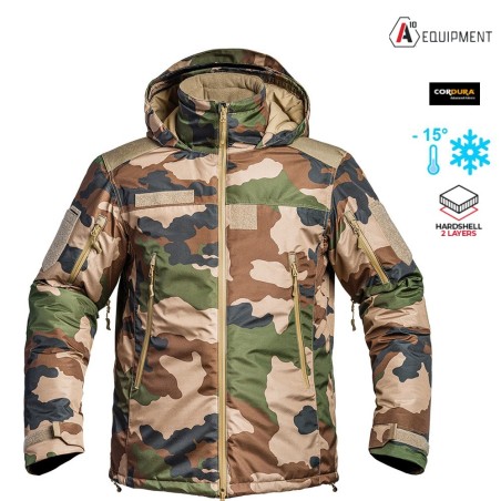 Parka grand froid militaire, A10, Camo CE armée française