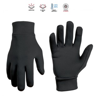Gants hiver (froid : 0° / -10°) A10, couleur noire