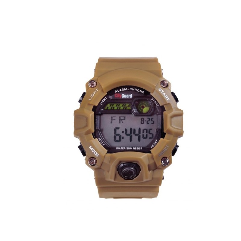 Montre militaire Cityguard, couleur coyote Montre militaire Cityguard, couleur coyote