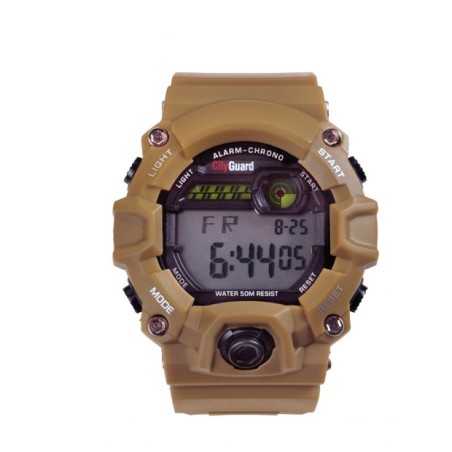 Montre militaire pas cher Cityguard, couleur coyote