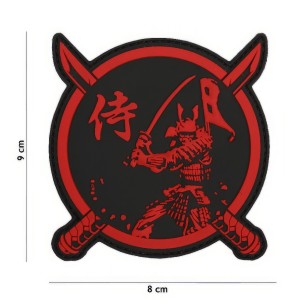 Patch / écusson Velcro, Guerrier Japonais Samouraï