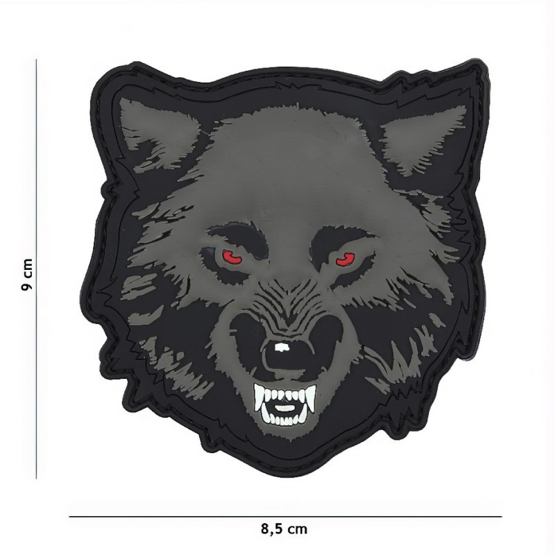 Patch velcro, Loup gris Patch velcro, Loup gris