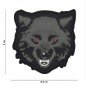 Patch velcro, Loup gris Patch velcro, Loup gris