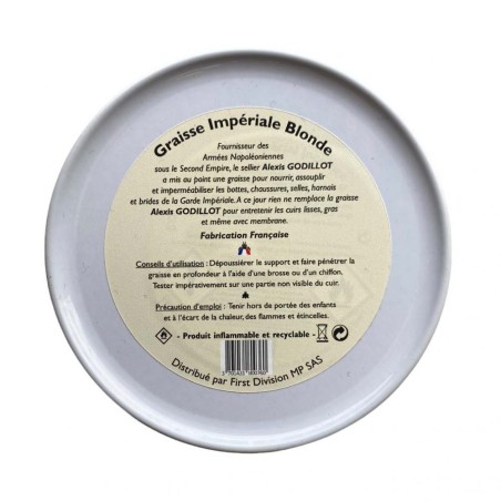 Graisse Impériale A.Godillot blonde, 100ml