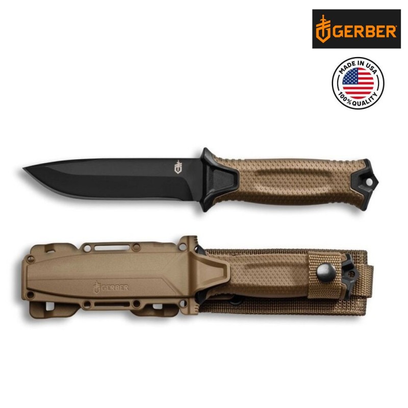 Couteau Gerber Strongarm, couleur : coyote Couteau Gerber Strongarm, couleur : coyote