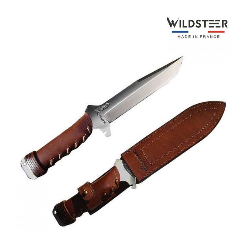 Couteau X Wild de Wildsteer (type trappeur - chasseur)