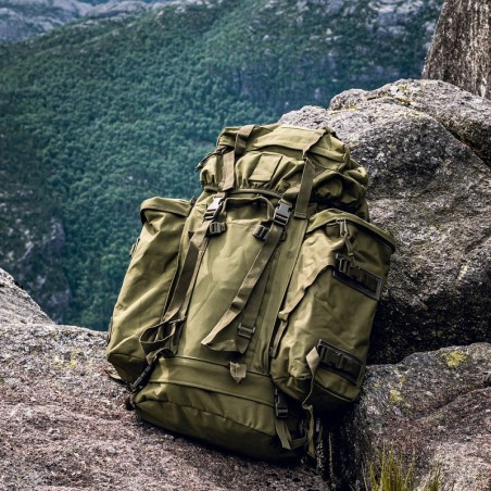 Sac à dos commando, 101 INC, 86l, vert armée