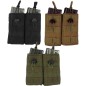 Porte-chargeurs double 5.56 (syst. à élastique) Porte-chargeurs double 5.56 (syst. à élastique)