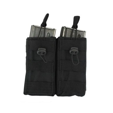 Porte-chargeurs double 5.56 (syst. à élastique - HK416, FAMAS, ok)