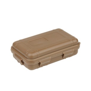 Petite boîte de protection imperméable, couleur sable