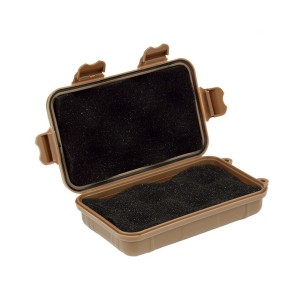 Petite boîte de protection imperméable, couleur sable