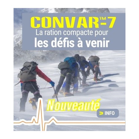 Barre énergétique militaire Convar 7 (120g)