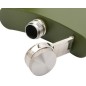Petite flasque inox à alcool, 110ml, vert armée Petite flasque inox à alcool, 110ml, vert armée