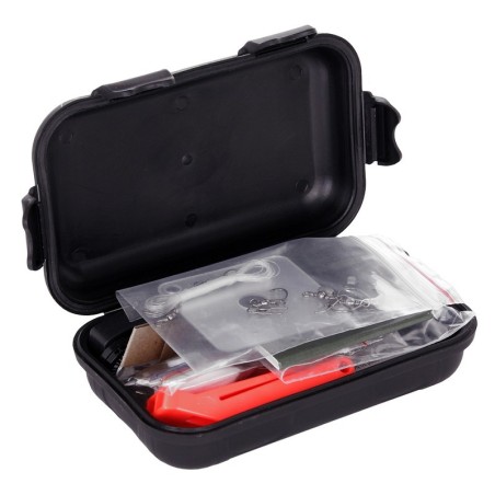 Kit de survie militaire + boite imperméable