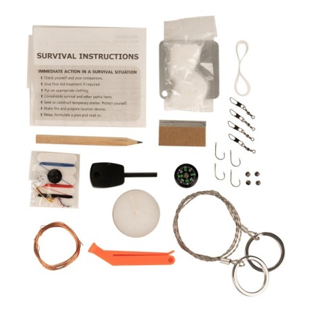 Kit de survie + boite imperméable