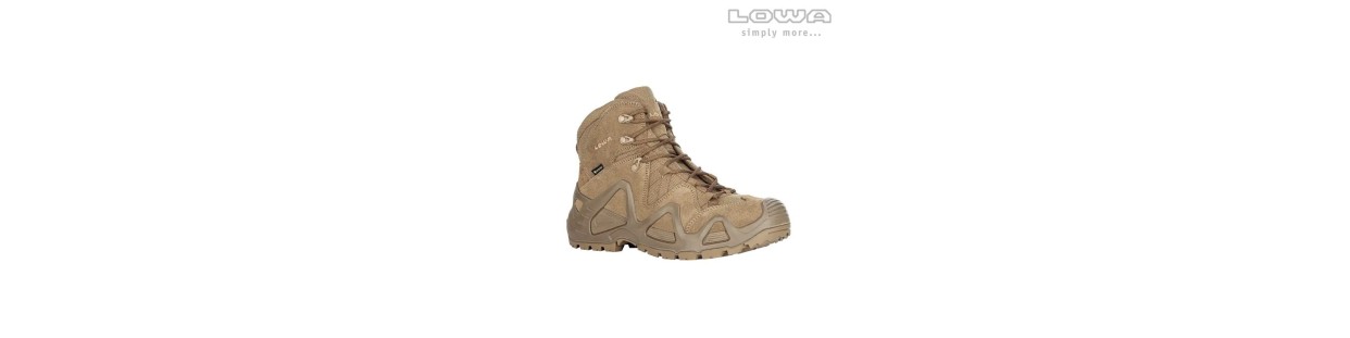 Chaussures / accessoires : randonnées, missions militaires, interventions...